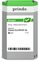 Prindo Green XL Grau Tintenpatrone