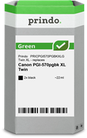 Prindo Green XL Multipack negro