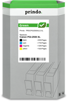 Prindo Green XL Pack Preto / Cyan / Magenta / Amarelo