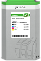 Prindo Green XL Pack Preto / Cyan / Magenta / Amarelo