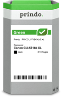 Prindo Green XL Preto Cartucho de tinta