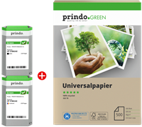 Prindo Green XL Preto / várias cores Value Pack