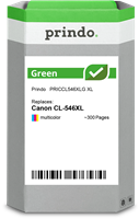 Prindo Green XL várias cores Cartucho de tinta