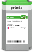 Prindo Green XL várias cores Cartucho de tinta