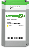 Prindo Green yellow ink cartridge