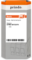 Prindo Prindo Basic kompatibel mit Dymo S0722370 Weiss