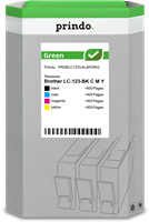 Prindo PRSBLC123VALBPDRG Multipack Noir(e) / Cyan / Magenta / Jaune