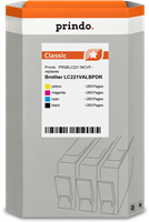 Prindo PRSBLC221 MCVP Multipack Noir(e) / Cyan / Magenta / Jaune