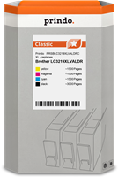 Prindo PRSBLC3219XLVALDRC Multipack Schwarz / Cyan / Magenta / Gelb