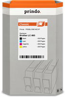 Prindo PRSBLC985 MCVP Multipack Schwarz / Cyan / Magenta / Gelb