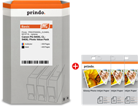 Prindo PRSCPG545XL_CL546XL MCVP Schwarz / mehrere Farben Value Pack