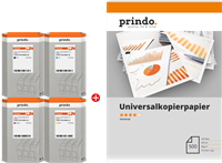 Prindo PRSCPGI2500XL MCVP nero / ciano / magenta / giallo Value Pack