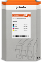Prindo PRSES02060 MCVP Multipack Schwarz / Cyan / Magenta / Gelb
