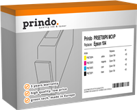 Prindo PRSET00P6 MCVP Multipack Schwarz / Cyan / Magenta / Gelb