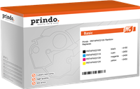 Prindo PRTHPW2210X Rainbow Schwarz / Cyan / Magenta / Gelb Value Pack