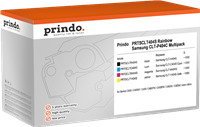 Prindo PRTSCLT404S Rainbow czarny / cyan / magenta / żółty value pack
