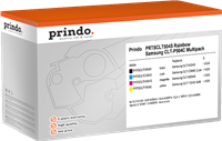 Prindo PRTSCLT504S Rainbow black / cyan / magenta / yellow value pack