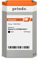 Prindo T0801 zwart inktpatroon