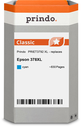 Prindo 378XL Cyan Tintenpatrone