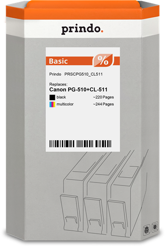 Prindo Basic Pack Preto / várias cores