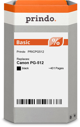 Prindo Basic Preto Cartucho de tinta