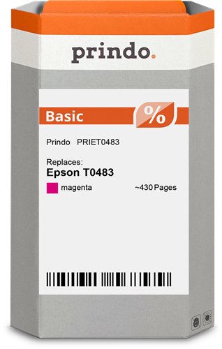 Prindo Basic purpurová Inkoustovou kazetu