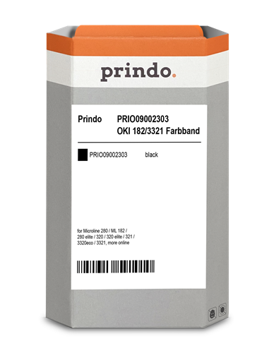 Prindo Basic ribbon black