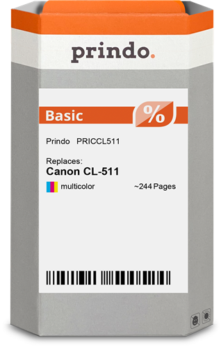 Prindo Basic várias cores Cartucho de tinta