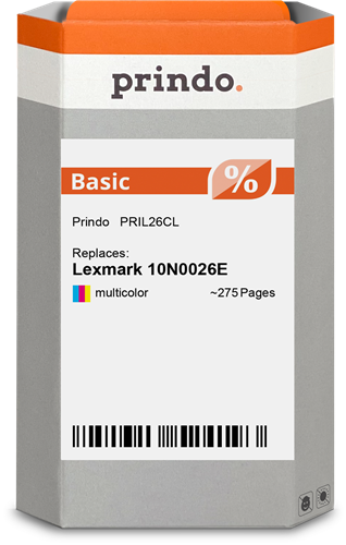 Prindo Basic várias cores Cartucho de tinta