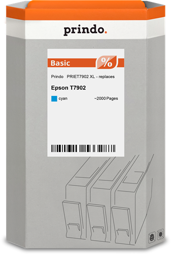 Prindo Basic XL Cyan Cartucho de tinta