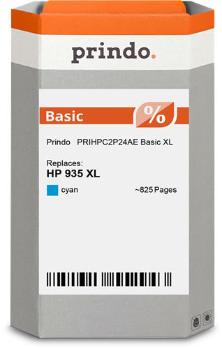 Prindo Basic XL Cyan Cartucho de tinta