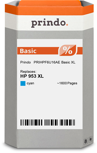 Prindo Basic XL Cyan Cartucho de tinta