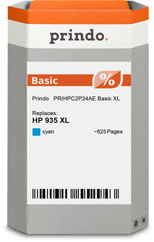 Prindo Basic XL cyan ink cartridge