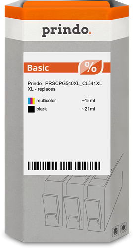 Prindo Basic XL Multipack negro / varios colores