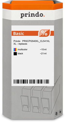 Prindo Basic XL Pack Preto / várias cores