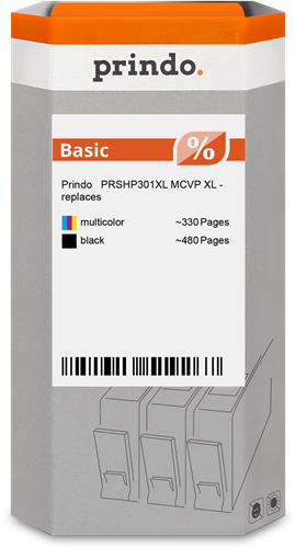 Prindo Basic XL Pack Preto / várias cores