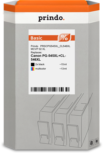 Prindo Basic XL Pack Preto / várias cores