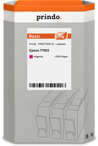 Prindo Basic XL purpurová Inkoustovou kazetu