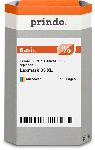 Prindo Basic XL várias cores Cartucho de tinta