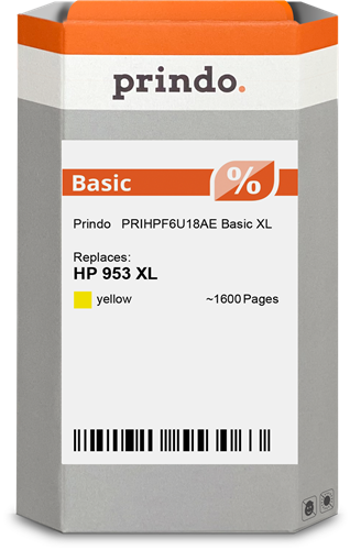 Prindo Basic XL yellow ink cartridge