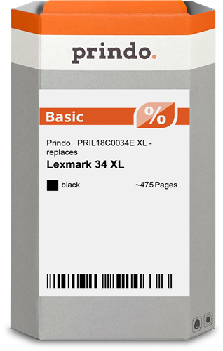 Prindo Basic XL zwart inktpatroon