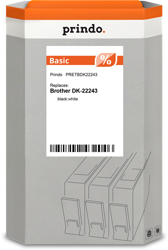 Prindo black on white