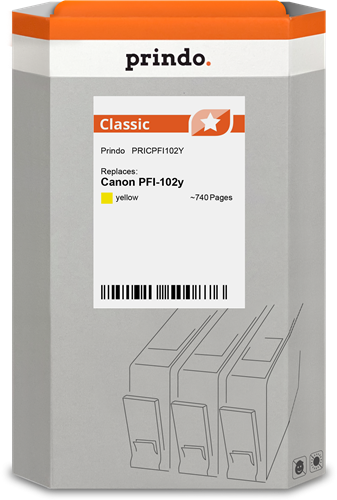 Prindo Classic Amarelo Cartucho de tinta