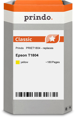 Prindo Classic Amarelo Cartucho de tinta