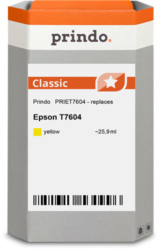 Prindo Classic Amarelo Cartucho de tinta