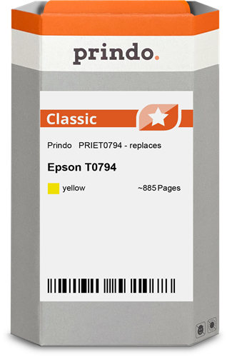 Prindo Classic Amarelo Cartucho de tinta
