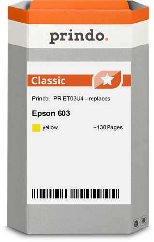 Prindo Classic Amarelo Cartucho de tinta