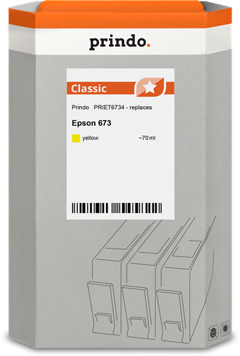 Prindo Classic Amarelo Cartucho de tinta