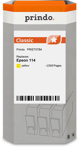 Prindo Classic Amarelo Cartucho de tinta