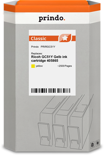 Prindo Classic Amarelo Cartucho de tinta